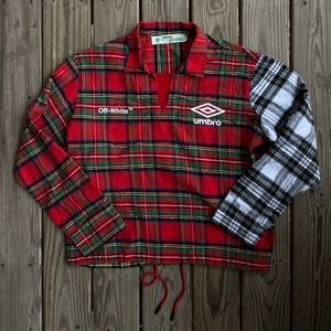 Off White x UMBRO Multi Color Flannel